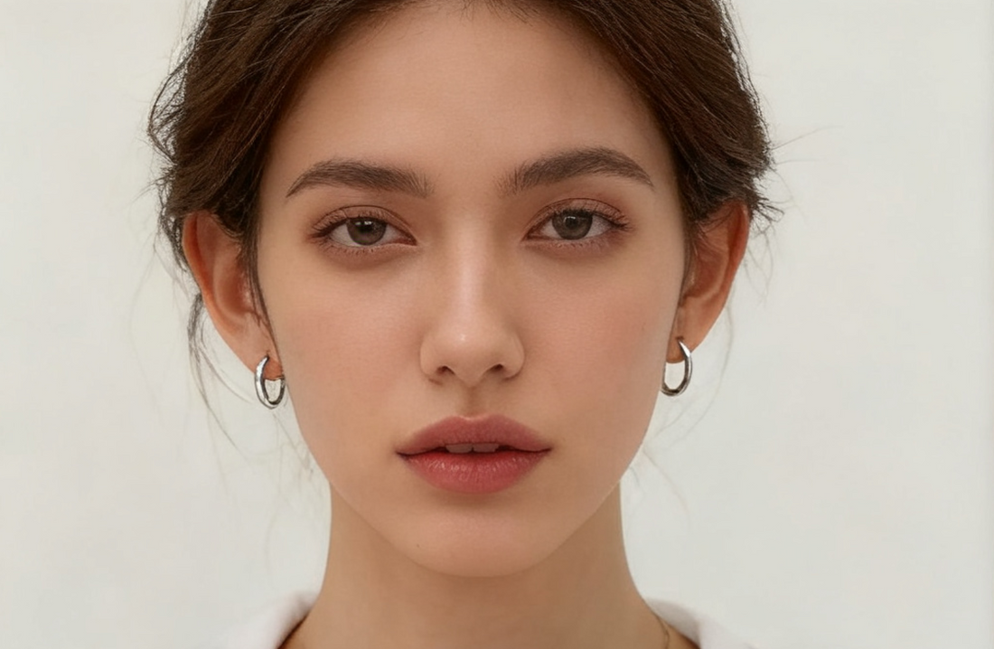 TIV Titanium Piercing Jewelry Stud Earrings