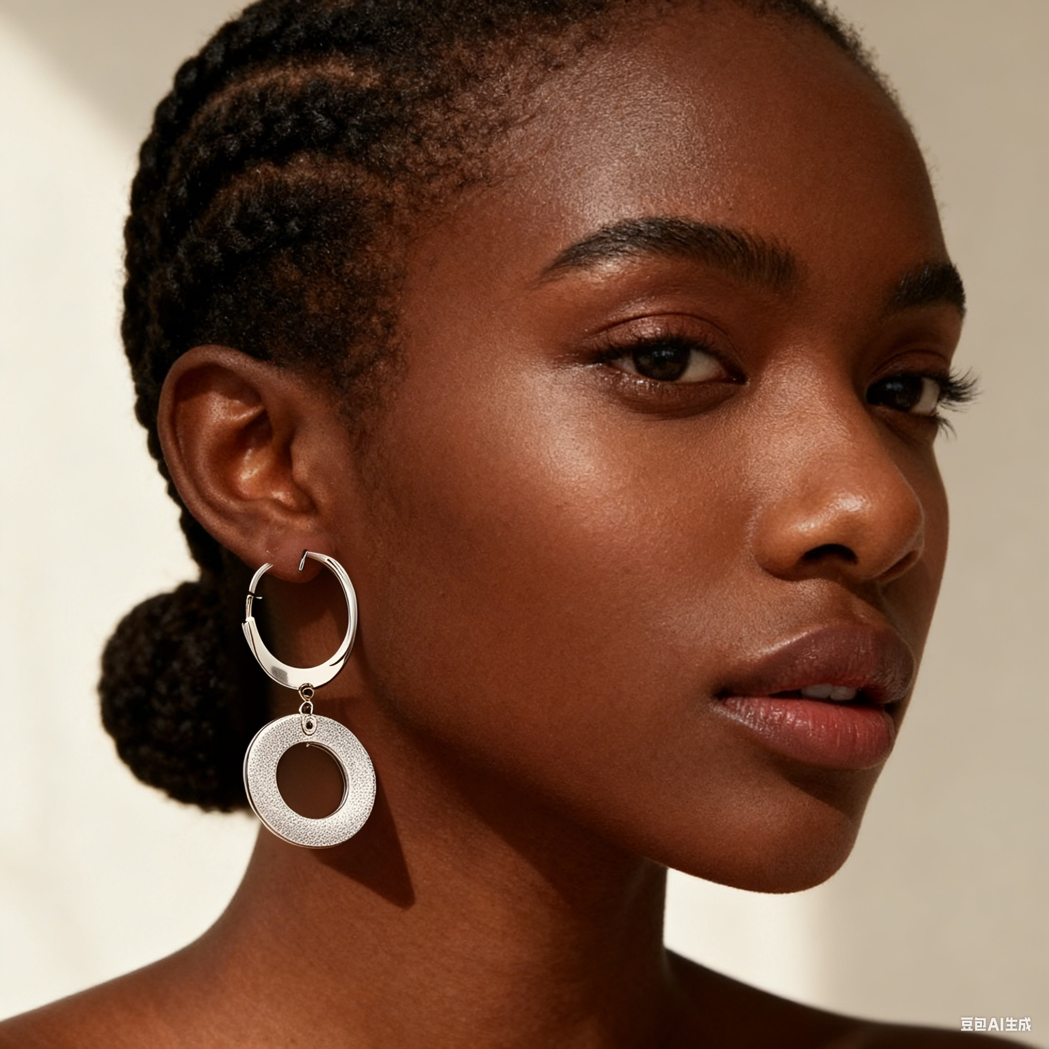 TIV Titanium Piercing Jewelry Stud Earrings
