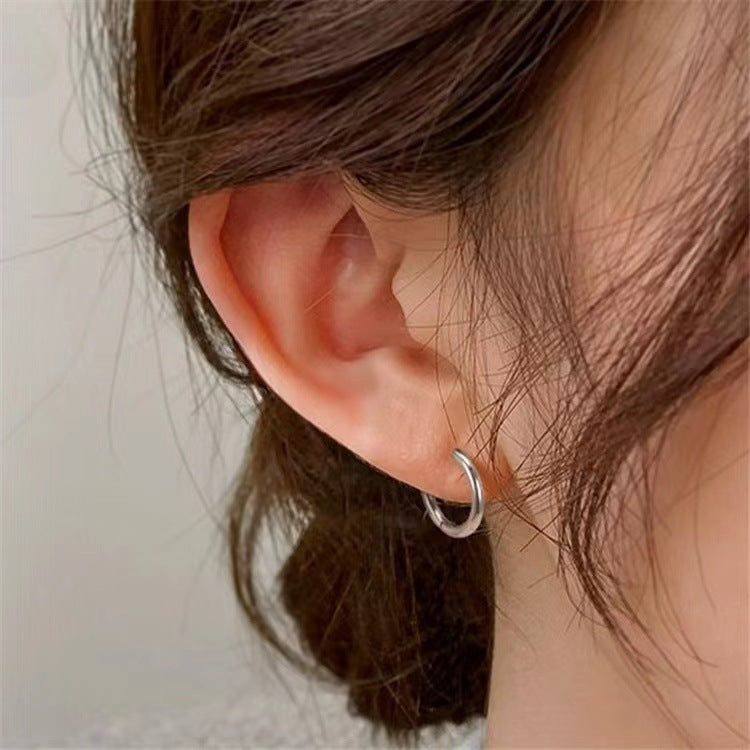 TIV Titanium Piercing Jewelry Stud Earrings