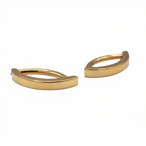 Titanium Simple Belly Button Rings | Gold-Tone